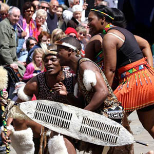 Zulu Tradition at Shrewsbury 2015